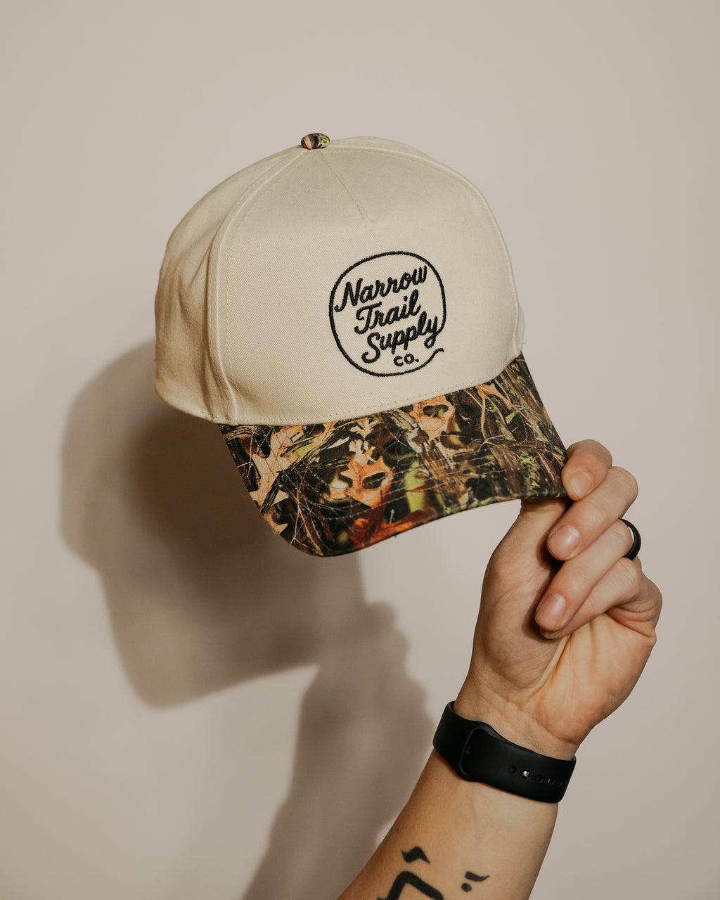 Canvas Camouflage Baseball Cap