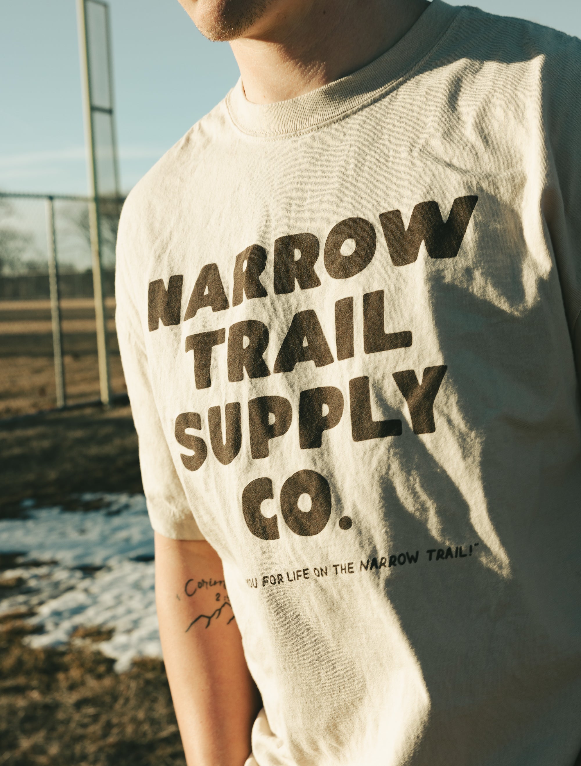 Oversized Narrow Trail T-Shirt