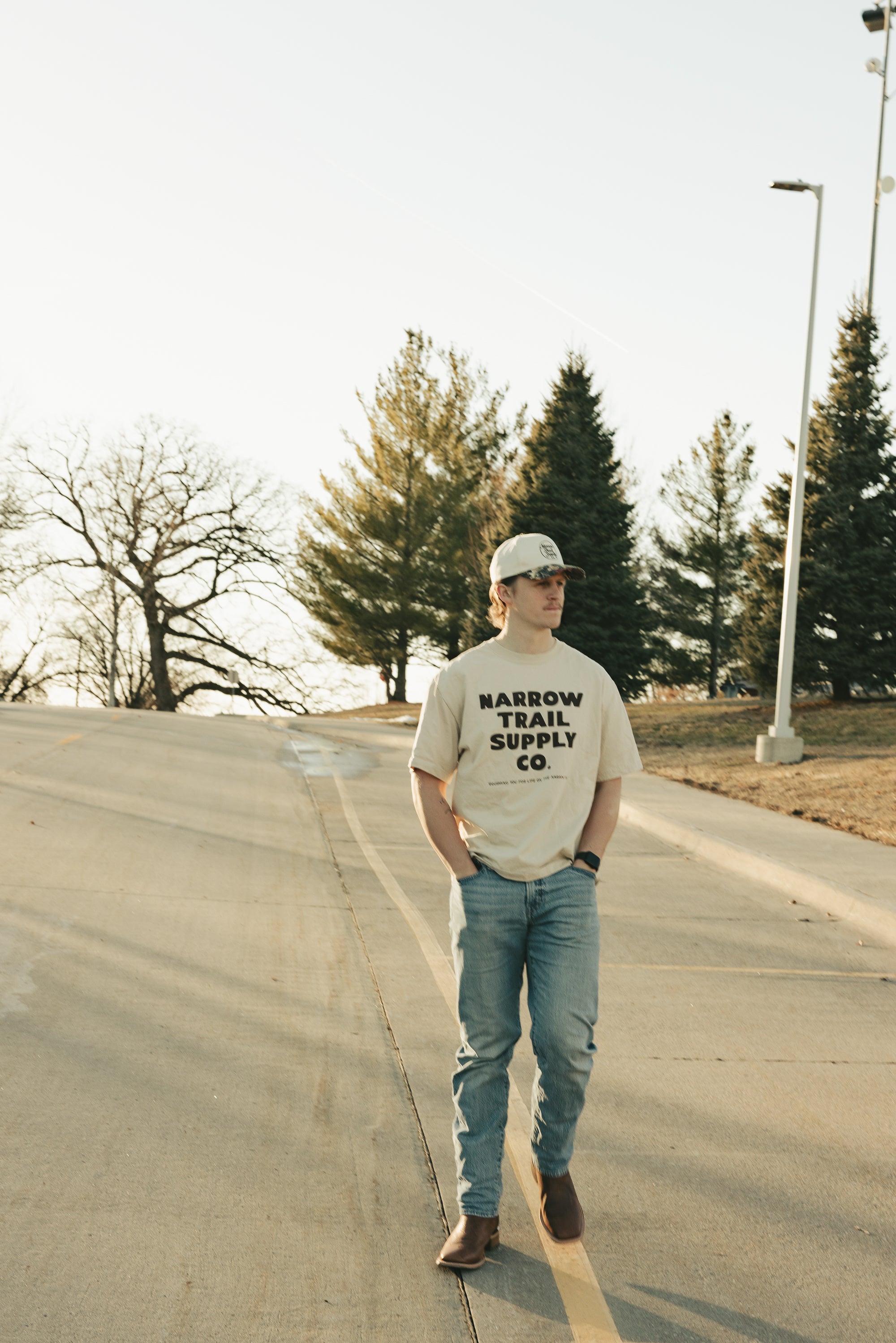 Oversized Narrow Trail T-Shirt