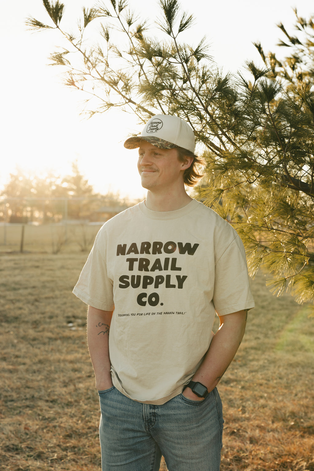 Oversized Narrow Trail T-Shirt